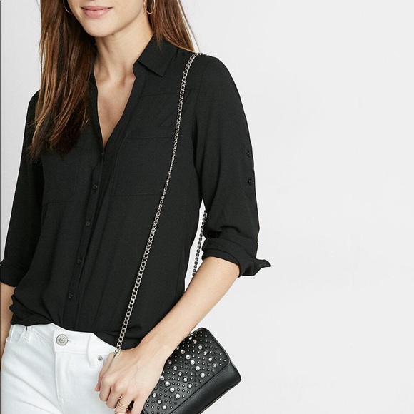 Express Tops - Express Slim Fit Portofino Shirt